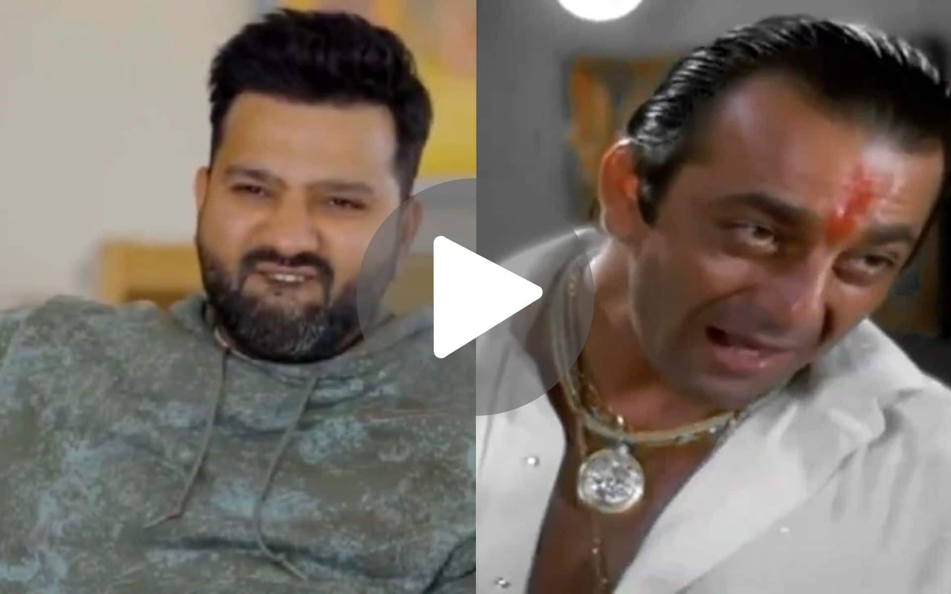 [Watch] '50 Tola Aee, Maa': Rohit Sharma Channels Inner Sanjay Dutt In Viral Video